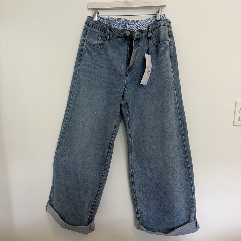 Vanilla Star Light Blue Boyfriend Jeans